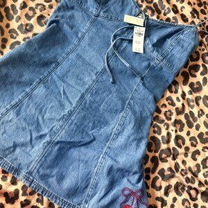 Brand new Hollister Jean mini dress